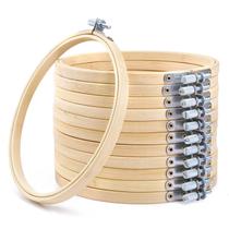 Aros de bordado Caydo 12 peças de 17,5 cm para costura artesanal