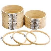 Aros de bordado Caydo de 6 polegadas a granel (24 peças) para costura