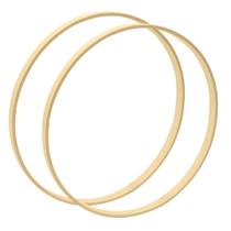Aros florais de bambu de madeira de 30 cm para decoração de grinaldas de casamento