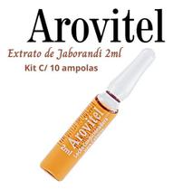Arovitel Extrato De Jaborandi 2 Ml - Kit C/ 10 Ampolas