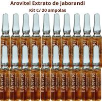Arovitel Extrato De Jaborandi 2 Ml - Kit C/ 20 Ampolas