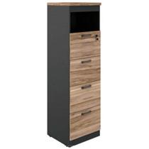 Arquivo 04 gavetas com nicho 046lx045px160a yaris gebbwork calvi/preto Arquivo 04 gavetas com nicho 046lx045px160a yaris gebbwork calvi/preto