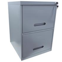 Arquivo de Aço 2 Gavetas Cinza - ULTRA Móveis Arquivo de Aço 2 Gavetas Cinza - ULTRA Móveis