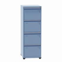 Arquivo de Aço com 04 Gavetas Econômico Pandin 1,36 m Azul Dali Arquivo de Aço com 04 Gavetas Econômico Pandin 1,36 m Azul Dali