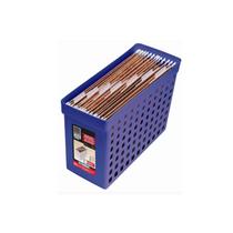Arquivo Estreito com Furação Office Line Azul - Ordene