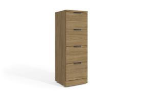 Arquivo Kappesberg 4 Gavetas Com Chave 1004A Cor Itapuã