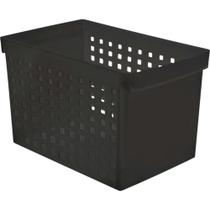Arquivo Móvel Largo com Furação - sem Pastas - Preto
