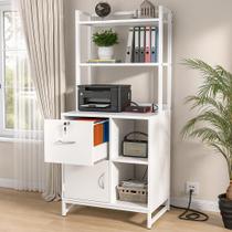 Arquivo vertical Homieasy com fechadura e estação de carregamento Arquivo vertical Homieasy com fechadura e estação de carregamento