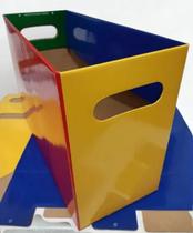 Arquivos Apps Mix de 4 Cores Kit Com 2 (Papelão) Avulsos Arquivos Apps Mix de 4 Cores Kit Com 2 (Papelão) Avulsos