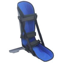 Arquivos de pé 1pc fixador de articulação do tornozelo fixação da articulação do pé protetor do tornozelo da perna suporte do pé tamanho s azul azul 1