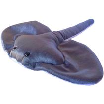 Arraia de Pelúcia Marinha Cinza 29 cm Antialérgica Arraia de Pelúcia Marinha Cinza 29 cm Antialérgica