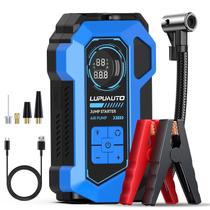Arrancador de bateria Lupuauto 4000A com compressor de ar 160 PSI 12V Arrancador de bateria Lupuauto 4000A com compressor de ar 160 PSI 12V