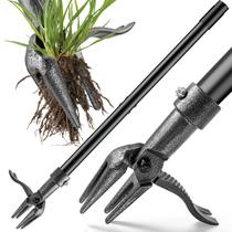 Arrancador de Ervas Daninhas BUIGNDG 114 cm Ferramenta de Jardim Metálica com 4 Garras Arrancador de Ervas Daninhas BUIGNDG 114 cm Ferramenta de Jardim Metálica com 4 Garras