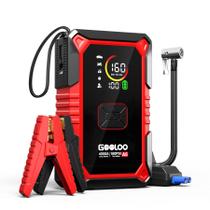 Arrancador Portátil GOOLOO A5 4000A Inflador de Neumáticos 160PSI Batería Externa