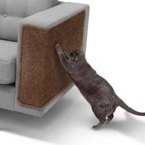 Arranhador Adesivo para Gatos 30x48cm Protetor para Sofá e Cama Autocolante