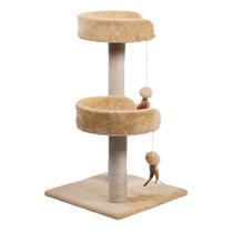 Arranhador com Duas Bases Bege