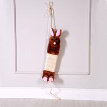 Arranhador de Gato Brinquedo Coelhinho Corda de Fibra Sisal SORTIDO - Meu Pet