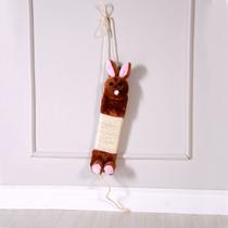 Arranhador de Gato Brinquedo Ursinho Corda de Fibra Sisal SORTIDO - Meu Pet Arranhador de Gato Brinquedo Ursinho Corda de Fibra Sisal SORTIDO - Meu Pet