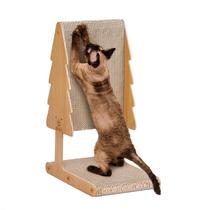 Arranhador de gato de papelão EHEYCIGA em forma de L 53 cm para gatinho Arranhador de gato de papelão EHEYCIGA em forma de L 53 cm para gatinho