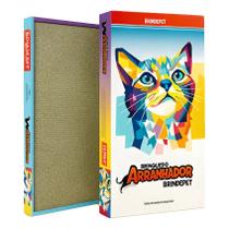Arranhador De Papelão Brinqpet Diversão Para Gatos E Sofá Protegido Arranhador De Papelão Brinqpet Diversão Para Gatos E Sofá Protegido