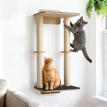 Arranhador de Parede para Gatos Veehoo 71,9 cm com Plataforma Arranhador de Parede para Gatos Veehoo 71,9 cm com Plataforma
