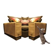 Arranhador e Protetor Capa de Sofá Kit2 Peças