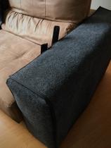 Arranhador E Protetor De Sofá Para Gatos Luxo - Tamanho Grande - Cinza grafite - 2 Lados
