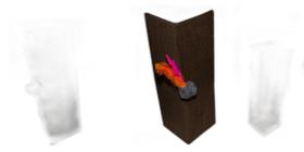 Arranhador Gato Cama Box Sofá Canto Kit 2 Unidades