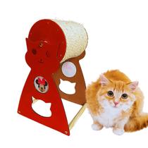 arranhador gato moderno e colorido,brinquedo interativo pets brincar