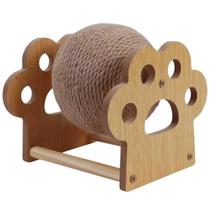 Arranhador Gato Pet Felino Brinquedo Bolinha Sisal Rasqueavel Divertido Animais Estimaçao Casa Petshop Arranhador Gato Pet Felino Brinquedo Bolinha Sisal Rasqueavel Divertido Animais Estimaçao Casa Petshop