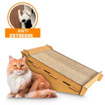 Arranhador Gatos Papelão Rampa Brinquedo Gatificação