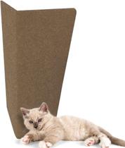 Arranhador Gatos Protetor Sofá E Cama Box MDF revestido de Carpete