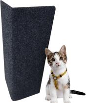 Arranhador Gatos Protetor Sofá E Cama Box MDF revestido de Carpete - Cia laser