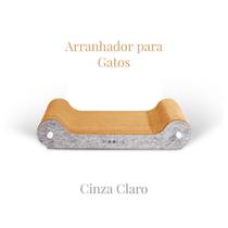 Arranhador Lounge - Para Gatos - Cinza Claro