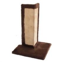 Arranhador Marrom Para Gato Protetor De Sofá Em Sisal e MDF