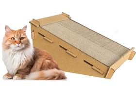 Arranhador Papelão Gatos Rampa Brinquedo - Lillo's Pet