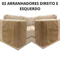 Arranhador para Gato de Carpete e Protetor de Sofá 02 peças Direito e Esquerdo