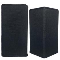 Arranhador para Gato e Protetor Canto de Sofá 50cm Preto Kit com 2
