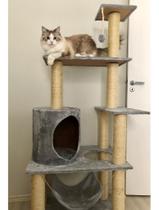 Arranhador Para Gato Harem Grande Luxo - Lillo's Pet