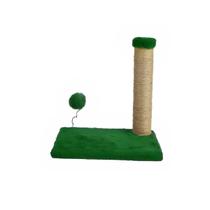 Arranhador Para Gato Pop Sisal De Pelúcia Verde