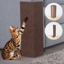 Arranhador para Gato Protetor de Braço Sofá e Cama Box Resistente Chocolate 4 Pç