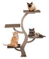 Arranhador para Gato Tipo Árvore para Fixar na Parede Arranhador para Gato Tipo Árvore para Fixar na Parede