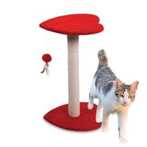 Arranhador para Gatos American Pets-Chalesco - Coração - 35x60cm