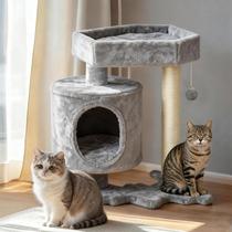 Arranhador para Gatos BEWISHOME 42x55cm com Poste para Arranhar Interno