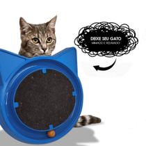 Arranhador para Gatos com Bolinha Interativa Antistress Azul Arranhador para Gatos com Bolinha Interativa Antistress Azul