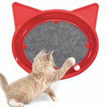 Arranhador Para Gatos Interativo Antiestresse Brinquedo Bolinha Furação Pet - Furacão Pet