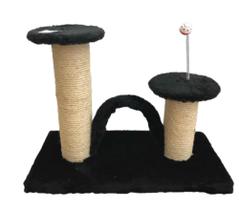 Arranhador para Gatos Plataforma ( Preto e Marrom )