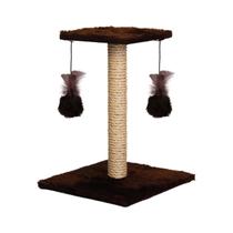 Arranhador Para Gatos Poste com Brinquedo Gato Duplo Exclusivo Duo Square Cat Le Petin