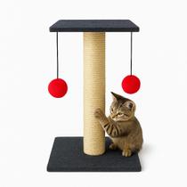 Arranhador Para Gatos Poste Sisal Brinquedo Com Bolinha Pet