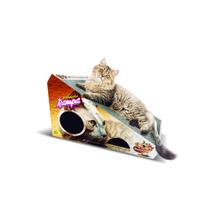 Arranhador para Gatos Rampa Brinquedo com 2 Bolinhas Furacão Pet